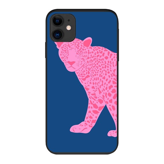 Coque anti-choc biodégradable pour téléphone - Panthère rose- Zéro déchet