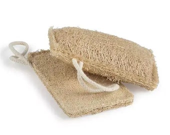 Natural and biodegradable loofah sponge in bulk