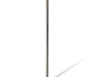 Straight stainless steel straw