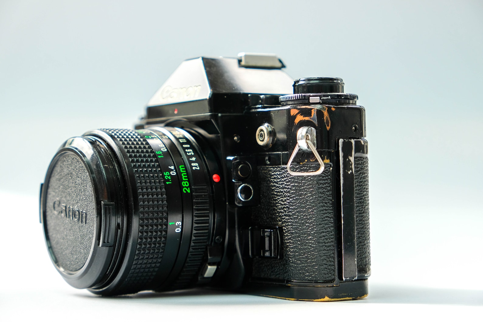 Canon A1 Black Vintage 35 Film Camera With Canon FD 28mm Etsy UK