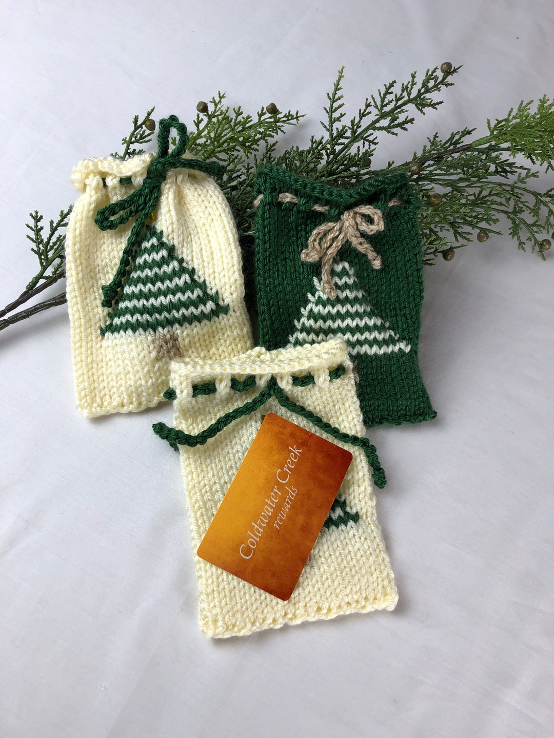 Gift Bags, Gift Card Bags, Treat Bags, Knit Gift Bags Etsy