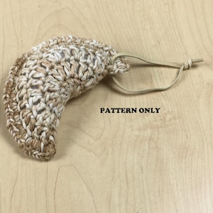 Crochet Pattern, Crochet Pasty Pattern, Crochet Empanada Pattern, Crochet Pot Sticker Pattern