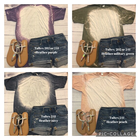 Tultex 202 and 241 Bleached Sublimation 