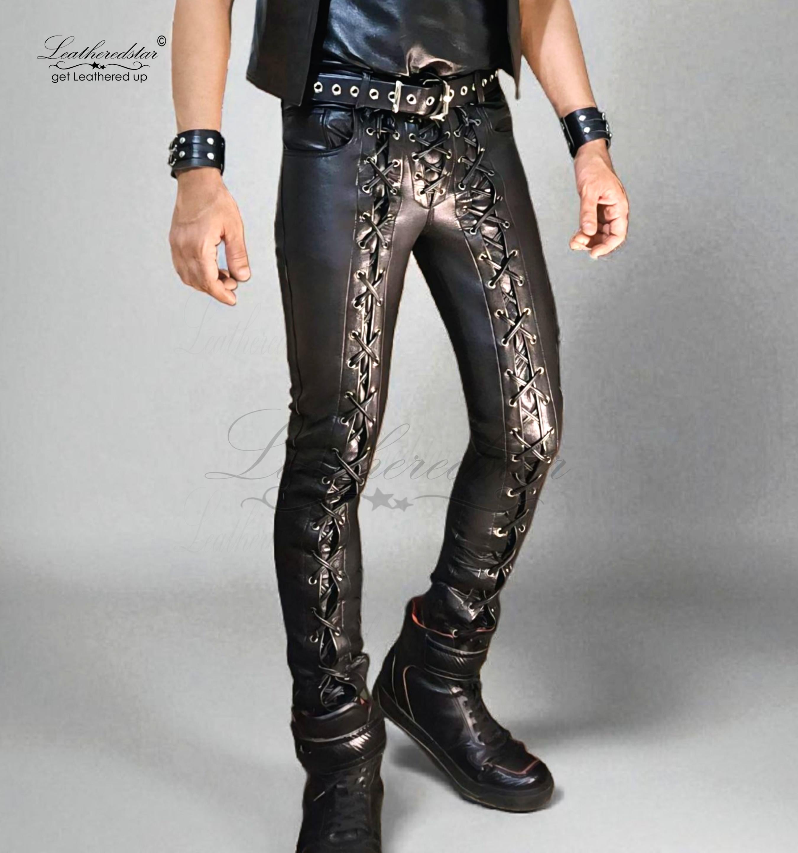 Lace up Fly Pants - Etsy