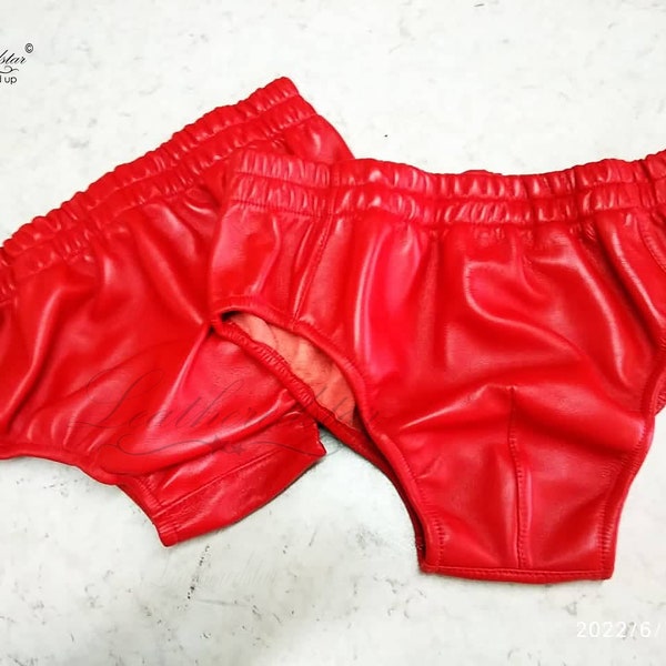Womens Wet Look Patent Leather Lingerie Set Underwear Strappy Open Cup Bra Tops With Crotchless Briefs