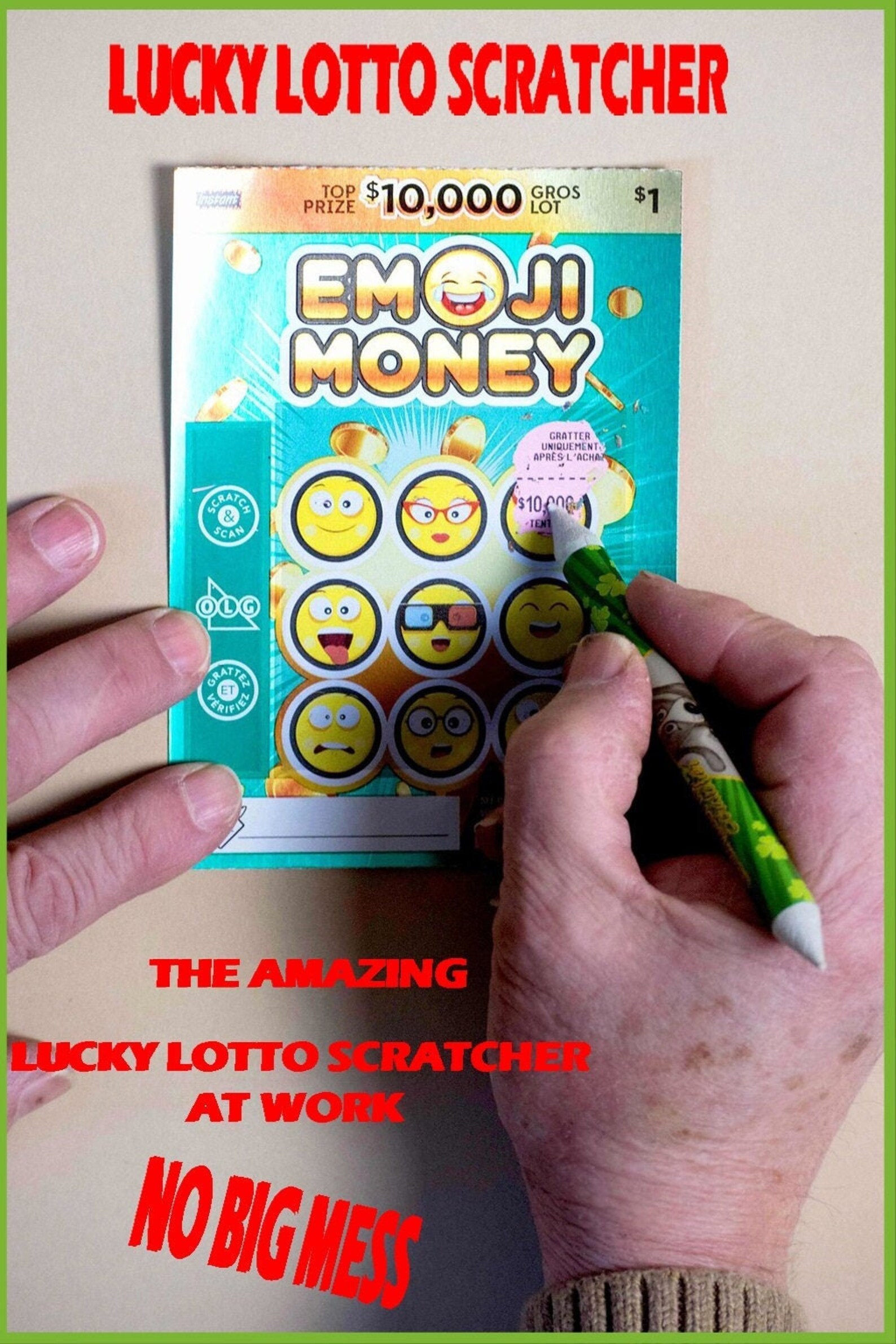 Lucky Lotto Scratcher tool FREE SHIPPING in CANADA Etsy