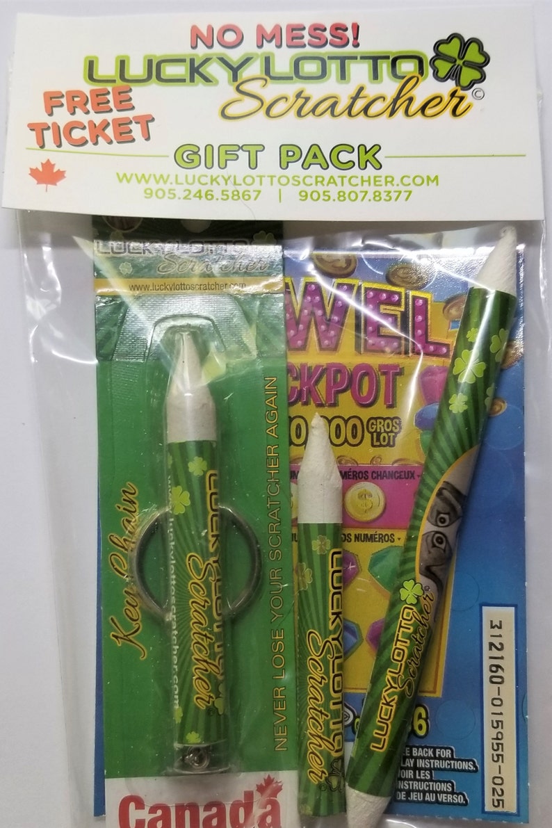 The Lucky Lotto Scratcher Gift Pack Etsy