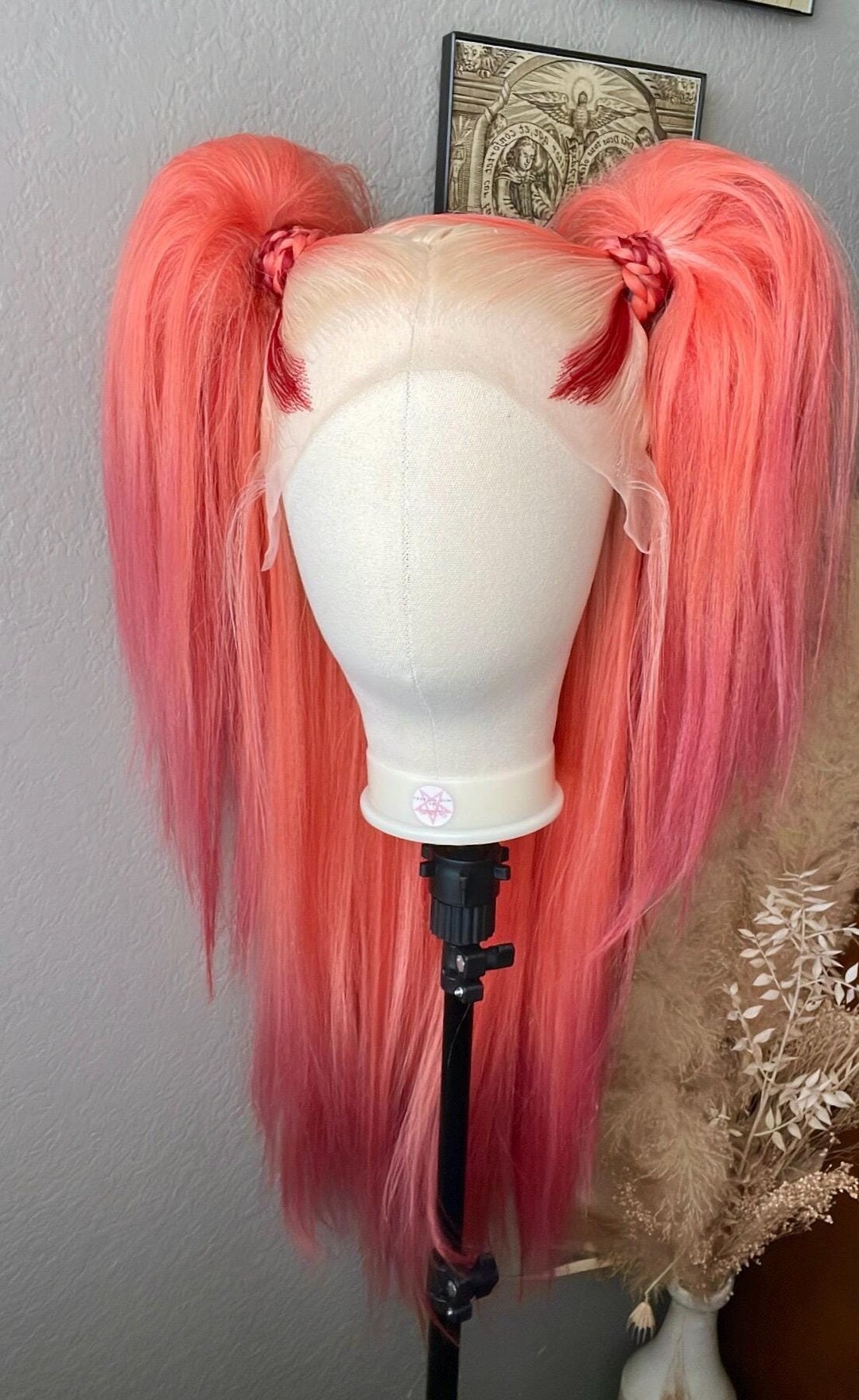 Vibrant Ponytail Wig Abstract for Your Screen Vibrant Ponytail Wig Abstract for Your Screen