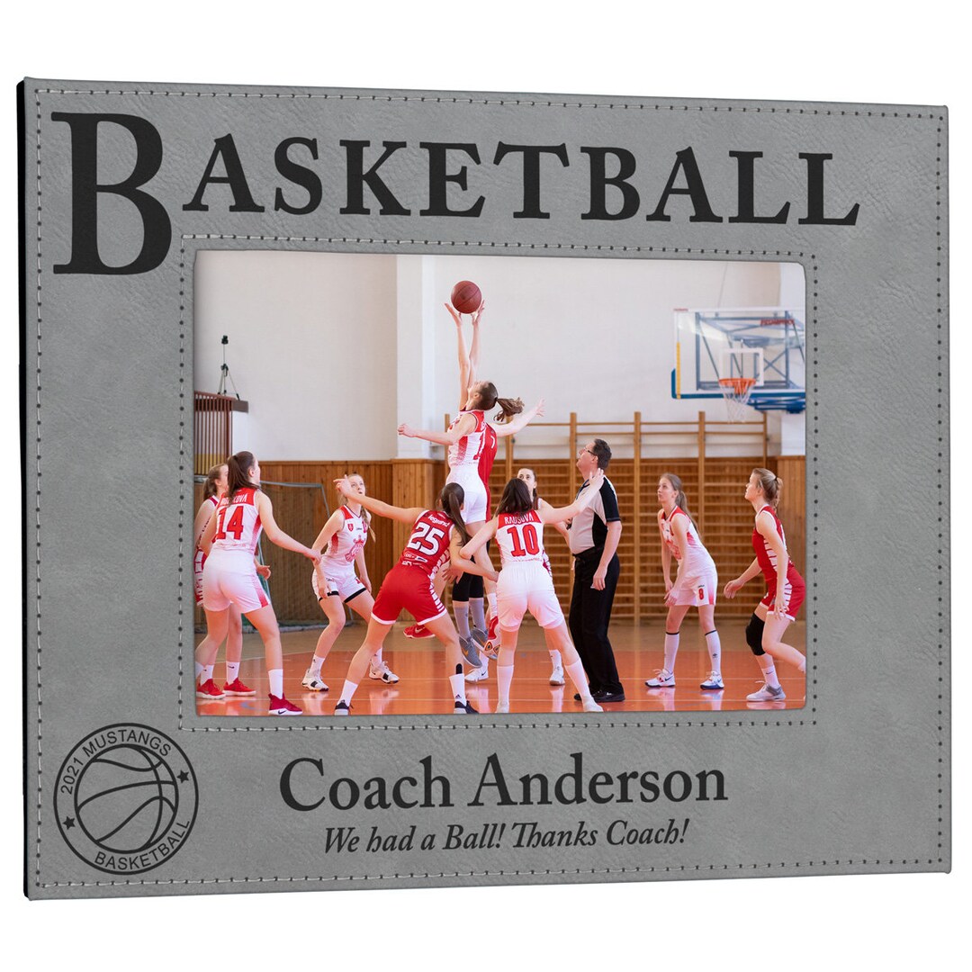 Nba Frame Personalized Basketball Picture Frame – Coach or Team Gift - Etsy