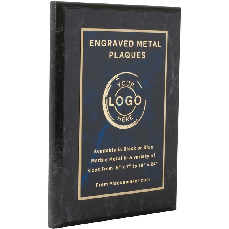 Personalized Engraved Plaques and Awards and Corporate Awards Thank You Sports Great for Retirement Military Recognition School