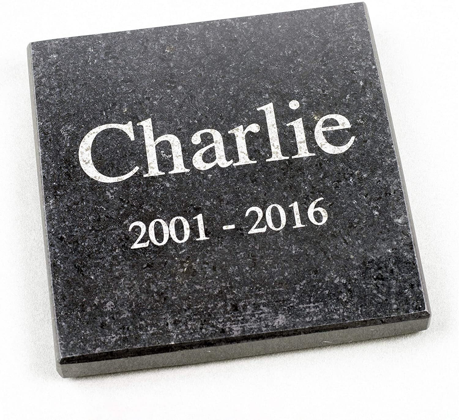 Personalized Granite Memorial Grave, Remembrance or Sympathy Gift, Pet Memorial Stone