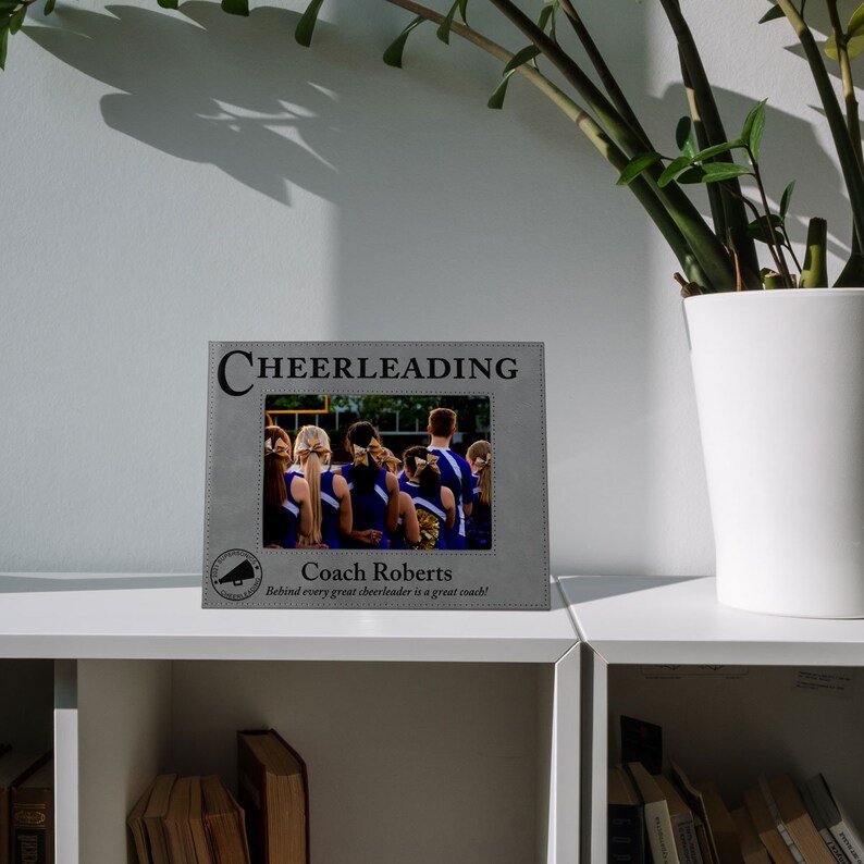 Cheer Photo Frame Cheerleader Themed 5 X 7
