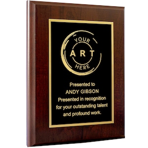 Personalized Engraved Plaques and Awards. Great for Retirement, Thank You, Military Recognition,  Sports, School, and Corporate Awards