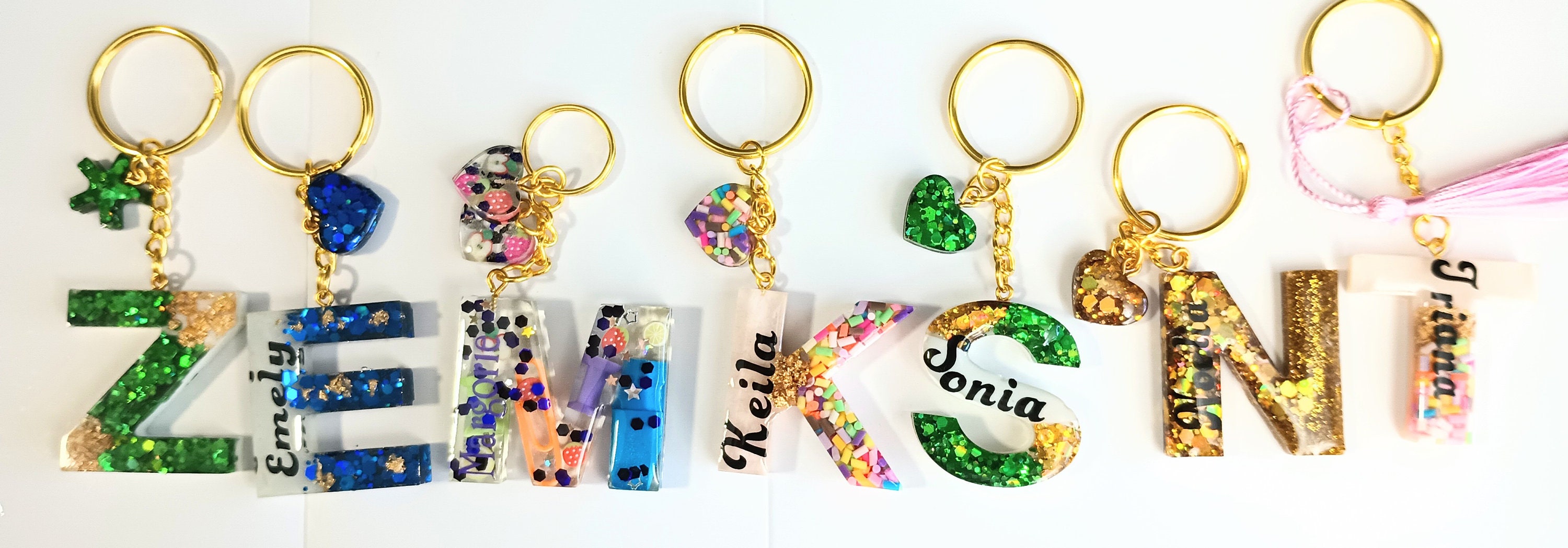Resin Keychains - Etsy