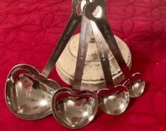 Heart Shaped Measuring Spoons