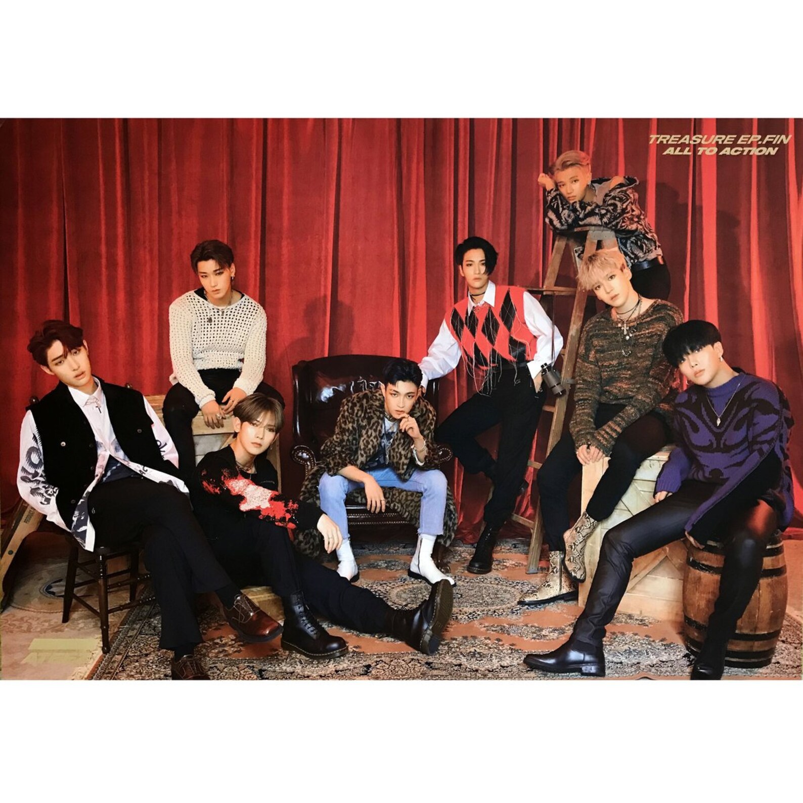 Treasure Ep Fin All To Action Official Ateez 1st album Treasure EP Fin All To Action // | Etsy