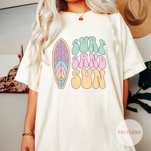 Surfer, Sand, Sonne DTF Transfer, bereit zum Pressen, Heat Transfer, Cute Dtf Transfer, Tshirt Transfer, Trendy Transfer, Dtf
