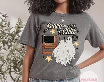 Halloween DTF Transfer: Scary Movie Graphic - Easy Heat Press