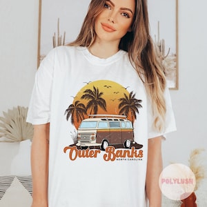 Outer Banks, VW Bus DTF Transfer, bereit zum Pressen, Heat Transfer, Cute Dtf Transfer, Tshirt Transfer, Trendy Transfer, Dtf