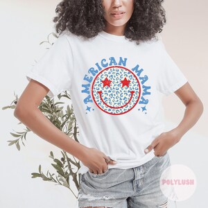 American Mama DTF Transfer, Ready To Press, Heat Transfer, Cute Dtf Transfer, Tshirt Transfer, Trendy Transfer, Dtf