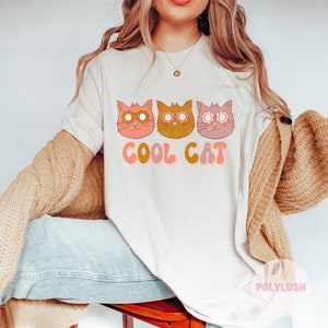 Cool Cat, Sunglasses Cats DTF Transfer, Ready To Press, Heat Transfer, Cute Dtf Transfer, Tshirt Transfer, Trendy Transfer, Dtf