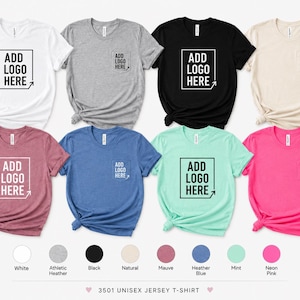 Custom Logo T-Shirt, Company Team Apparel, Pet Photo Tee, Family Shirt, DTF Printed