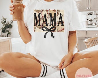 Transferência para camiseta "Mamãe Colorida": Design DTF vibrante para todos os tamanhos.