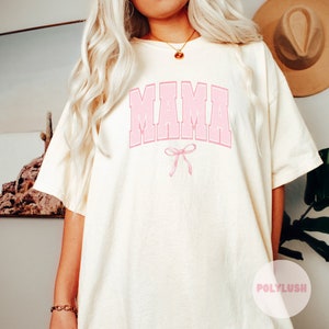 Pink Mama Bow DTF Transfer, Ready To Press, Heat Transfer, Cute Dtf Transfer, Tshirt Transfer, Trendy Transfer, Dtf