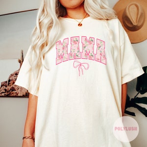 Rose MAMA Bow DTF Transfer, Ready To Press, Heat Transfer, Cute Dtf Transfer, Tshirt Transfer, Trendy Transfer, Dtf