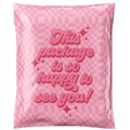14.5 X 19" Happy To See You Poly Mailers, Flower Design,Spring Mailers,Shipping Bag, Mailing Bag,Cute Poly Mailers,Self Seal,Envelope