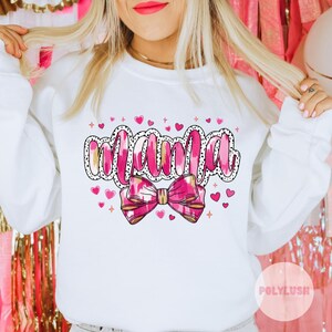 Mama Bow DTF Transfer, Ready To Press, Heat Transfer, Cute Dtf Transfer, Tshirt Transfer, Trendy Transfer, Dtf