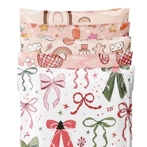 10 x 13” Jolly SAMPLE PACK 50ct, Variety Poly Mailers, Mix Pack, Shipping Bag,Mailing Bag,Cute Poly Mailers,Self Seal,Boutique Envelope