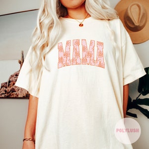 Beach Flower MAMA DTF Transfer, Ready To Press, Heat Transfer, Cute Dtf Transfer, Tshirt Transfer, Trendy Transfer, Dtf