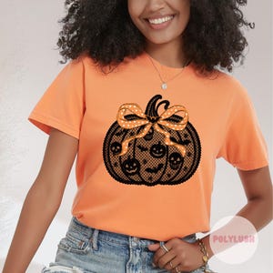 Black Bow Pumpkins DTF Transfer, Ready To Press, Heat Transfer, Cute Dtf Transfer, Tshirt Transfer, Trendy Transfer, Dtf