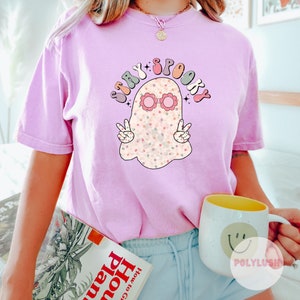 Stay Spooky, Groovy Ghost DTF Transfer, Ready To Press, Heat Transfer, Cute Dtf Transfer, Tshirt Transfer, Trendy Transfer, Dtf