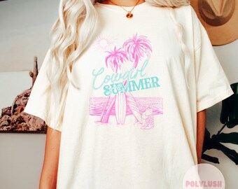 Cowgirl Summer DTF Transfer, Ready To Press, Heat Transfer, Cute Dtf Transfer, Tshirt Transfer, Trendy Transfer, Dtf