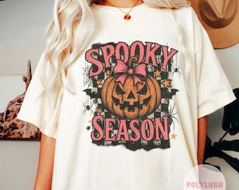 Halloween DTF Transfer: Spooky Season Graphic (Sizes for All Ages)