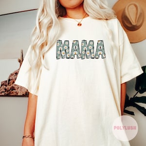 Cute Flower Mama DTF Transfer, Ready To Press, Heat Transfer, Cute Dtf Transfer, Tshirt Transfer, Trendy Transfer, Dtf