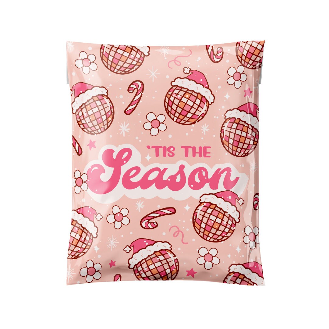 50Pcs 10 X 13in Christmas Poly Bubble Mailers Classic Santa Claus - View #7