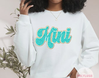 Blue Mini DTF Transfer, Ready To Press, Heat Transfer, Cute Dtf Transfer, Tshirt Transfer, Trendy Transfer, Dtf