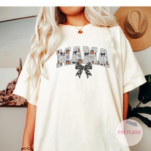Mama Black Bow DTF Transfer, Ready To Press, Heat Transfer, Cute Dtf Transfer, Tshirt Transfer, Trendy Transfer, Dtf