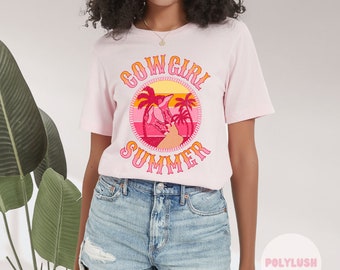 Cowgirl Summer DTF Transfer, Ready To Press, Heat Transfer, Cute Dtf Transfer, Tshirt Transfer, Trendy Transfer, Dtf