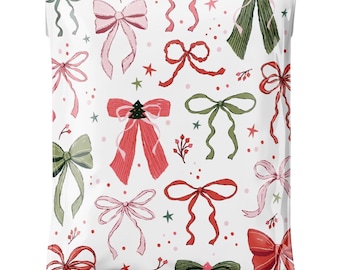 Fosmon - 6.5 X 10 - 25 Pack #0 Christmas Holiday Poly Bubble Mailer Gift Wrap Padded Shipping Envelopes 6 5 X 9 Usable Size Multi