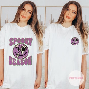 Spooky Season, Smiley DTF Transfer, Ready To Press, Heat Transfer, Cute Dtf Transfer, Tshirt Transfer, Trendy Transfer, Dtf