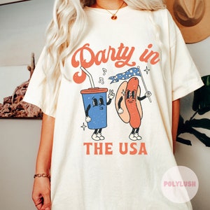 Party In The USA DTF Transfer, Pronto para prensar, Transferência de calor, Transferência DTF fofa, Transferência de camiseta, Transferência da moda, DTF