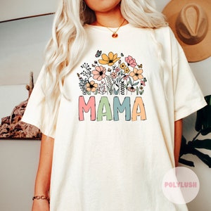 Flower MAMA DTF Transfer, Ready To Press, Heat Transfer, Cute Dtf Transfer, Tshirt Transfer, Trendy Transfer, Dtf