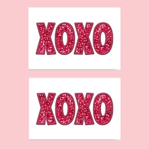 50 cartões de agradecimento XOXO 4X6', cartões de agradecimento fofos, cartões de agradecimento físicos, cartões mínimos, suprimentos de envio, pequenas empresas