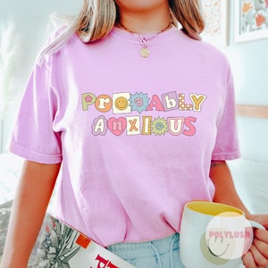 Probably Anxious DTF Transfer, Ready To Press, Heat Transfer, Cute Dtf Transfer, Tshirt Transfer, Trendy Transfer, Dtf
