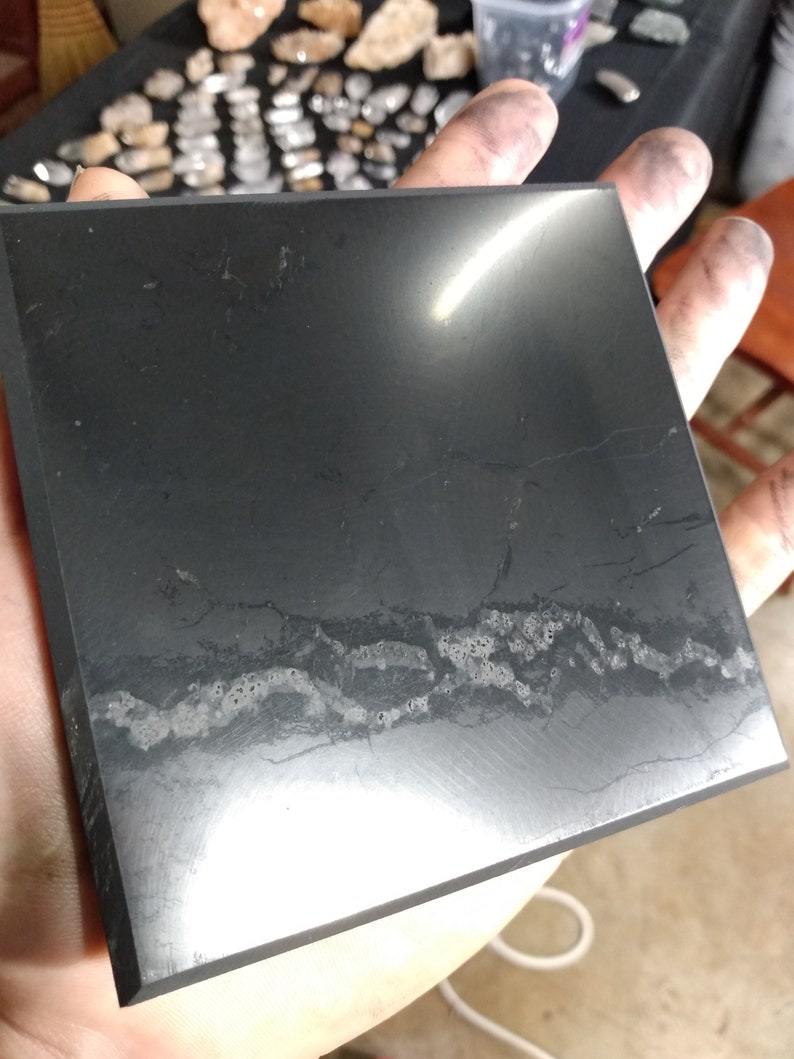 SHUNGITE CHARGING PLATES 10PACK