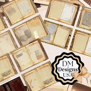 Kit diario spazzatura maschile per ragazzi, documenti di diario digitale stampabili, fogli collage, scaricabili neutri padre marito papà zio fratello